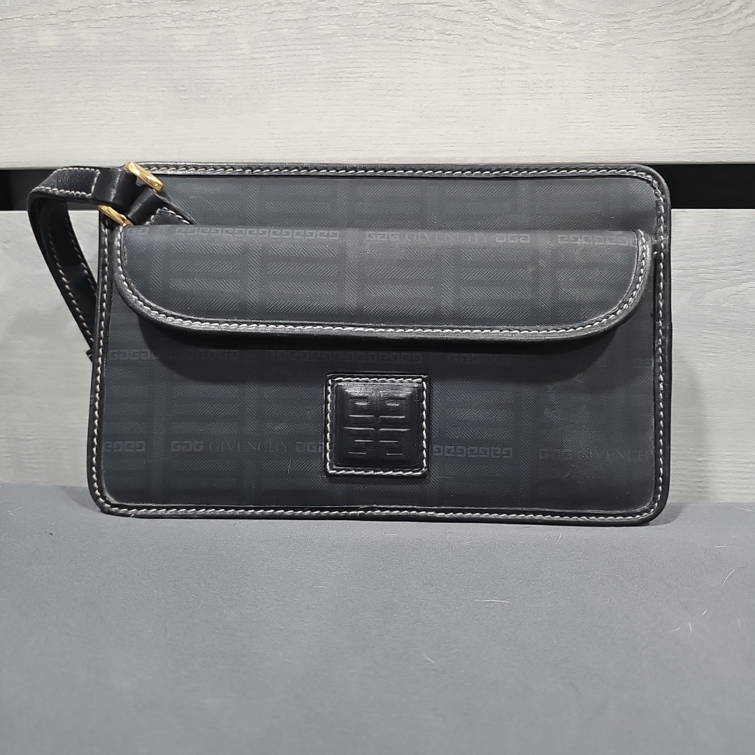 Givenchy Black Wristlet / Clutch Bag